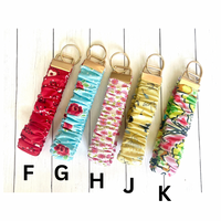 Scrunchy keychain