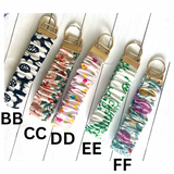 Scrunchy keychain