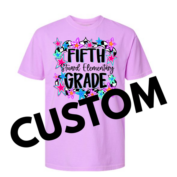 ADULT Star frame CUSTOM shirt