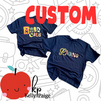 ADULT Funky Type CUSTOM shirt