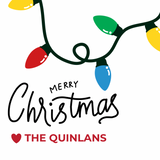 Christmas gift tag stickers