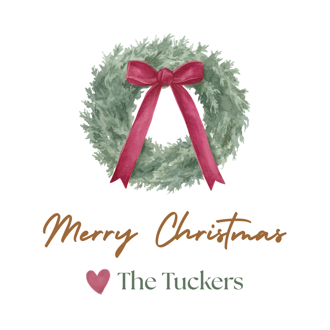 Christmas gift tag stickers