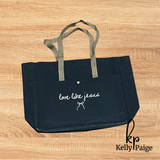 Canvas tote