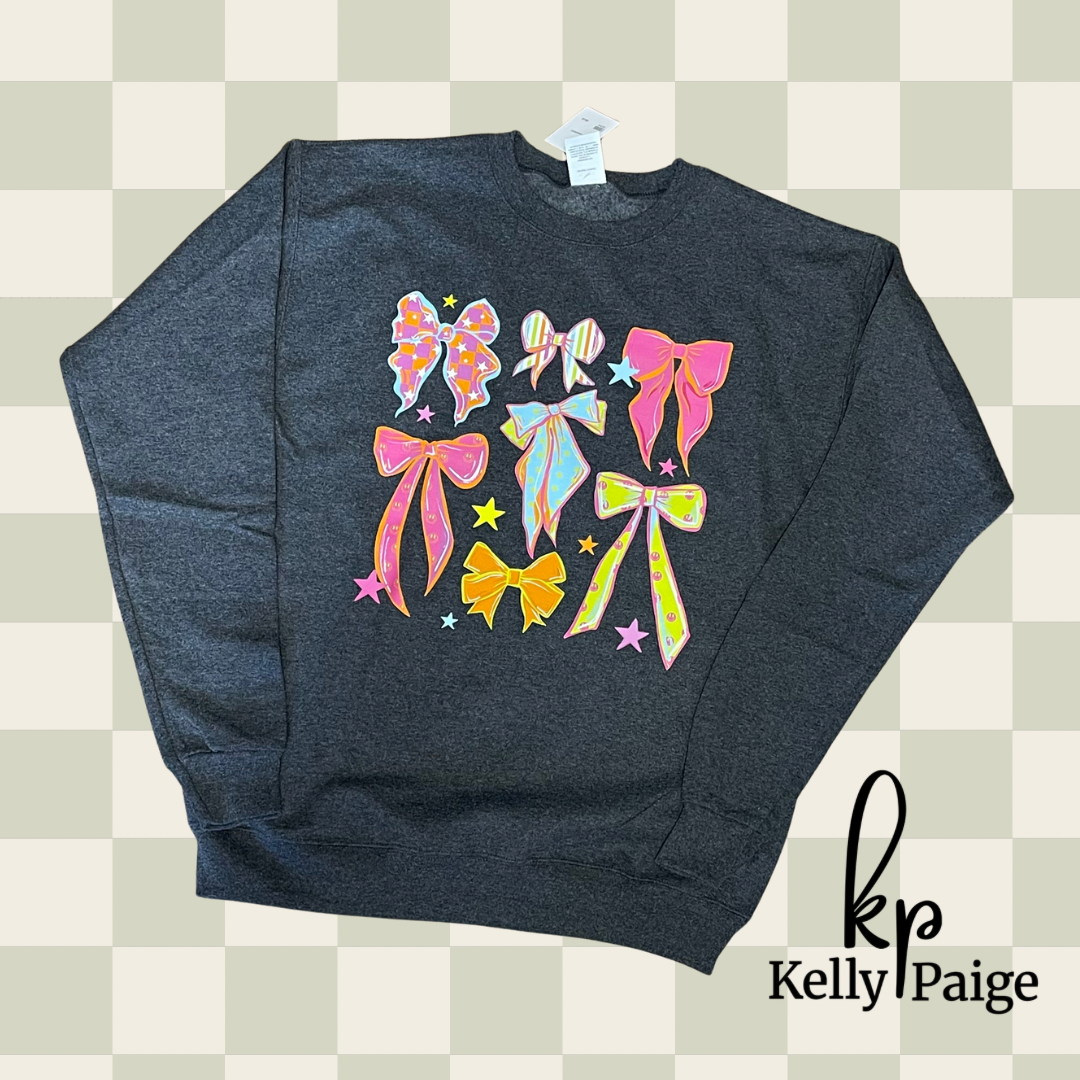 Adult Bright Bow sweatshirt