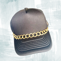 Hat chains - metal chains