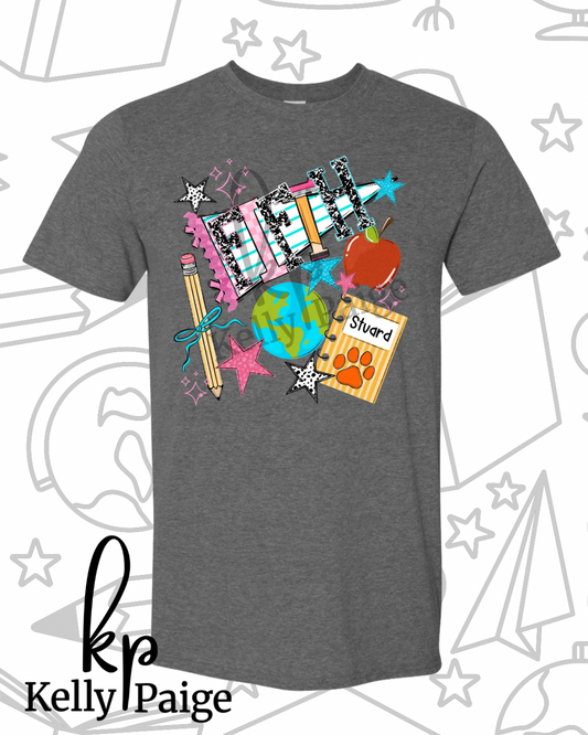 YOUTH school pennant tee