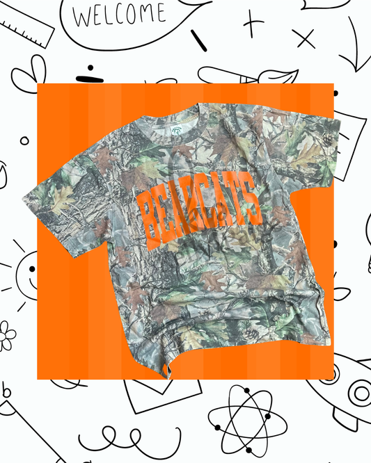 ADULT CAMO Bearcats shirt