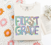 Tilted letters CUSTOM shirt