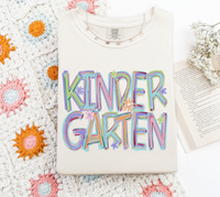 Tilted letters CUSTOM shirt