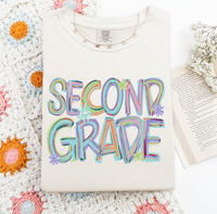 Tilted letters CUSTOM shirt