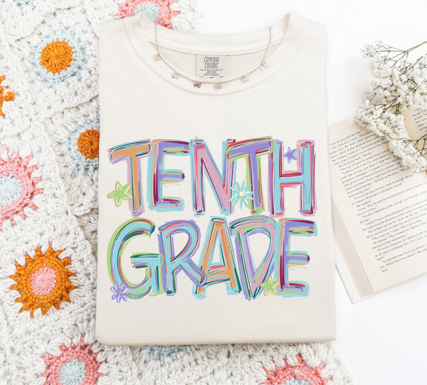 Tilted letters CUSTOM shirt