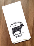 Smoker kitchen towels