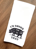 Smoker kitchen towels