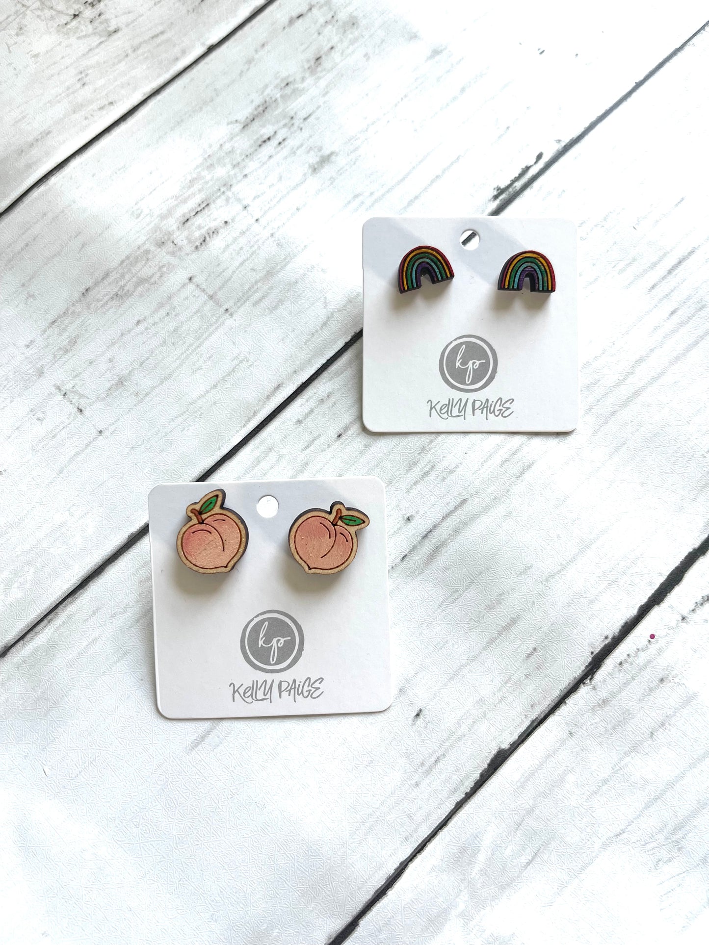 Hand painted studs