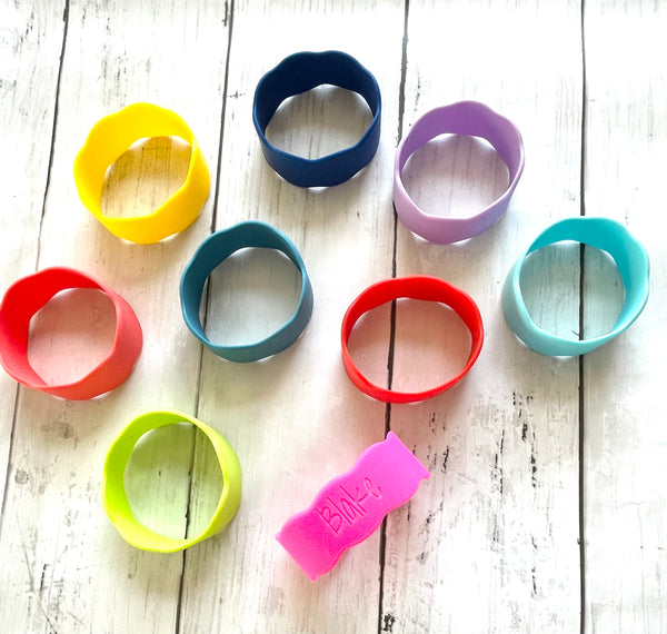 Custom Name Silicone Cup Band