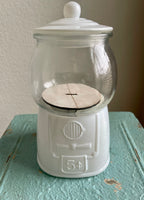 Glass Gumball machine
