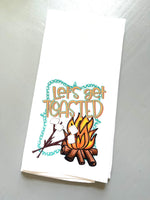S’mores kitchen towel