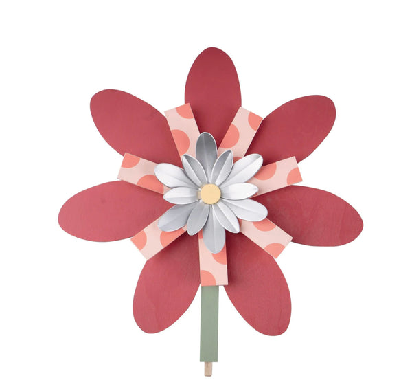 Red flower topper