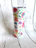 Summer Floral Tumbler