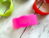 Custom Name Silicone Cup Band